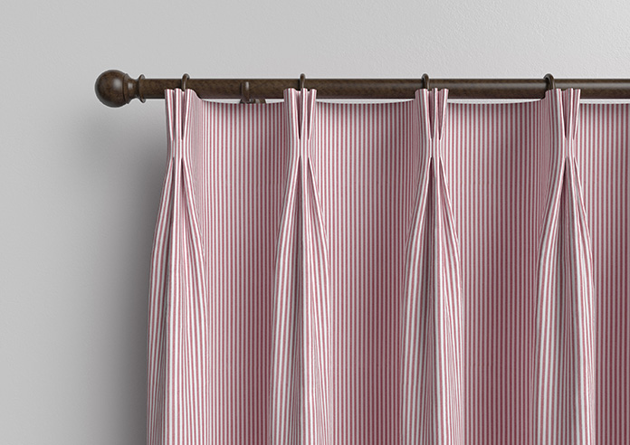 Nautical Stripes, Prom Red - Made to Measure Curtains - Image 11